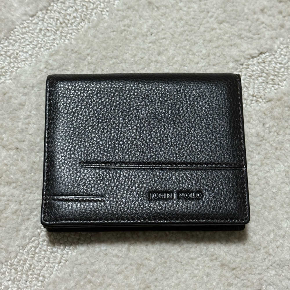 Black Leather Wallet